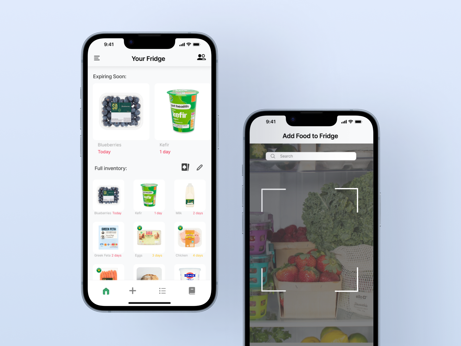 Freshview UX Mockup