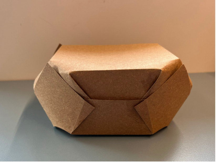 Hexagonal container and lid development 4