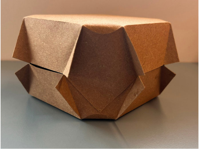 Hexagonal container and lid development 6
