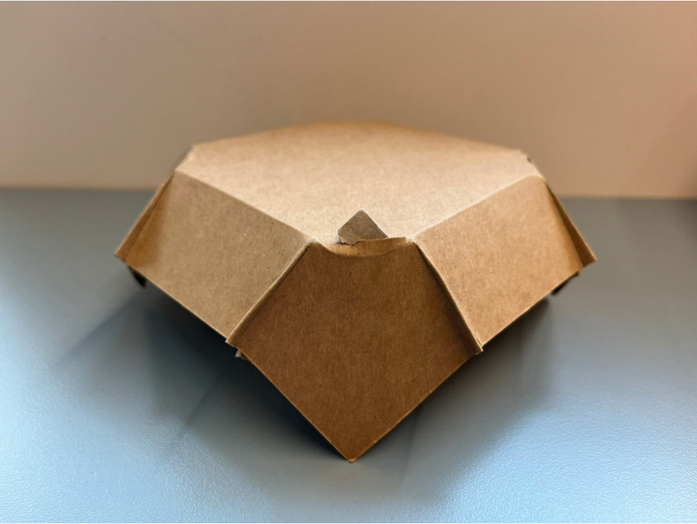 Hexagonal container and lid development 7