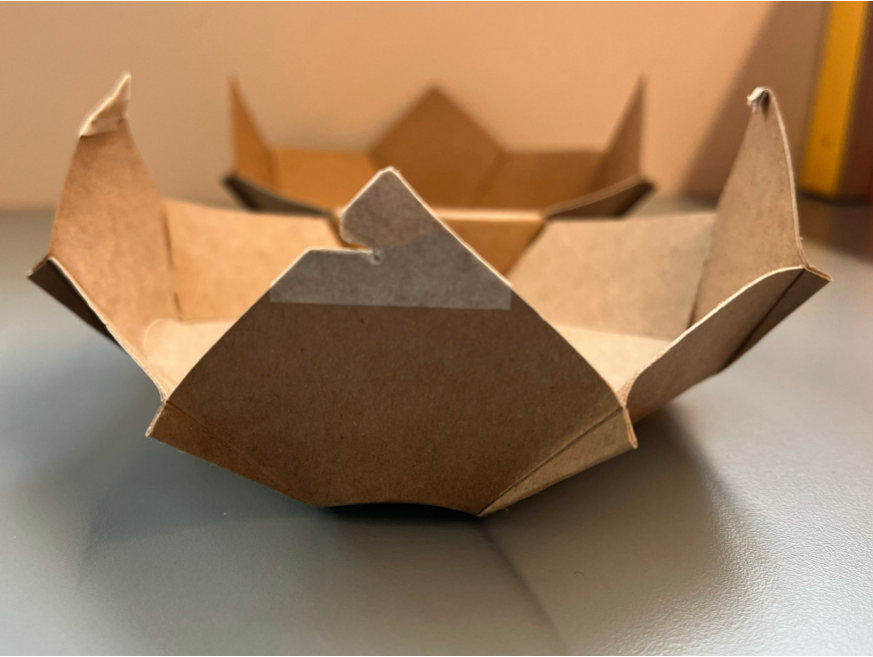Hexagonal container and lid development 9