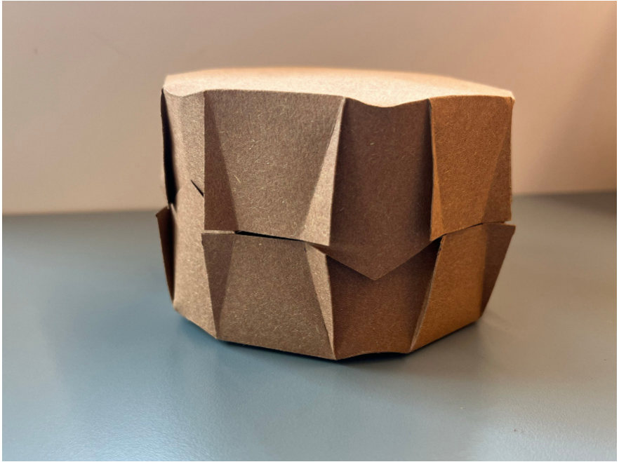 Hexagonal container and lid development 12