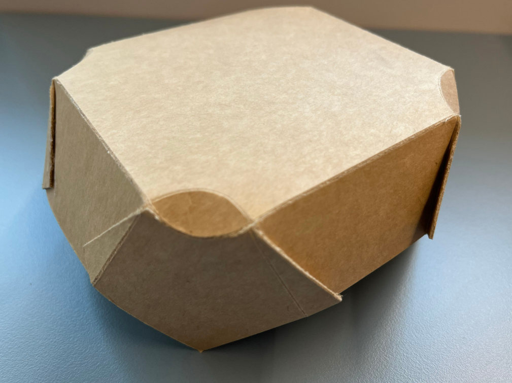 Hexagonal container and lid development 15