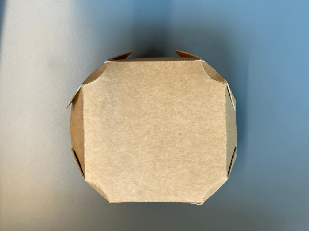 Hexagonal container and lid development 16