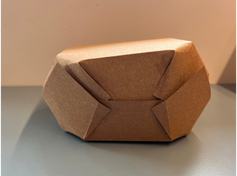 Hexagonal container and lid development 17