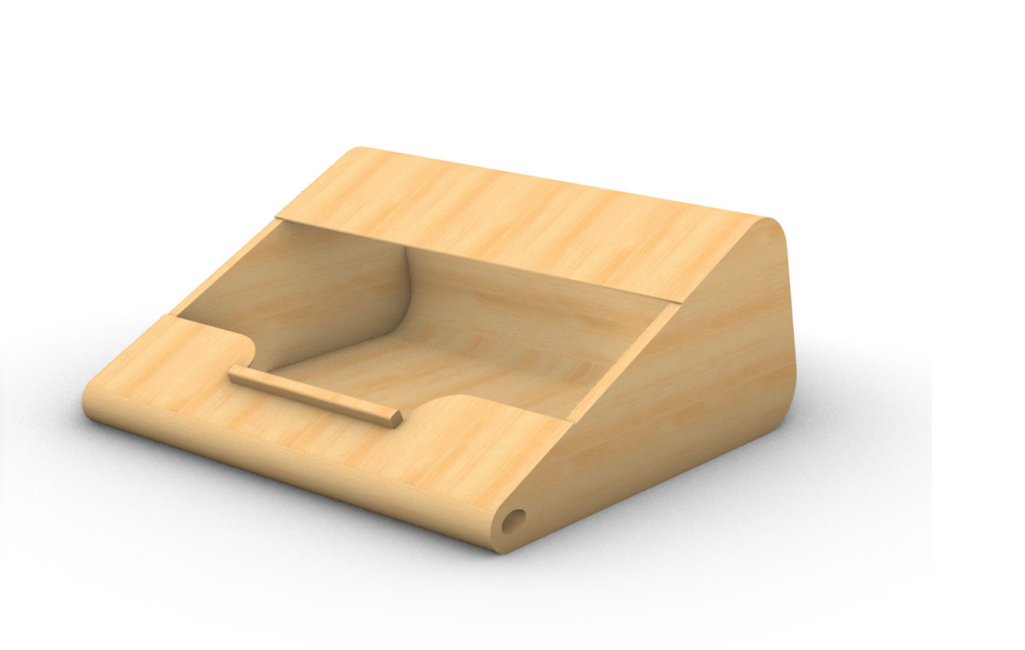 CAD iteration 3 of the stand’s storage layout
