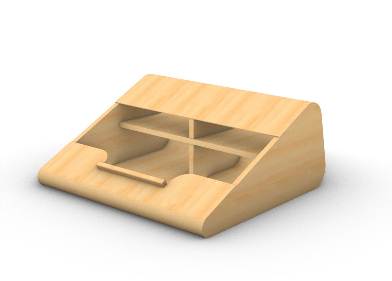 CAD iteration 8 of the stand’s storage layout