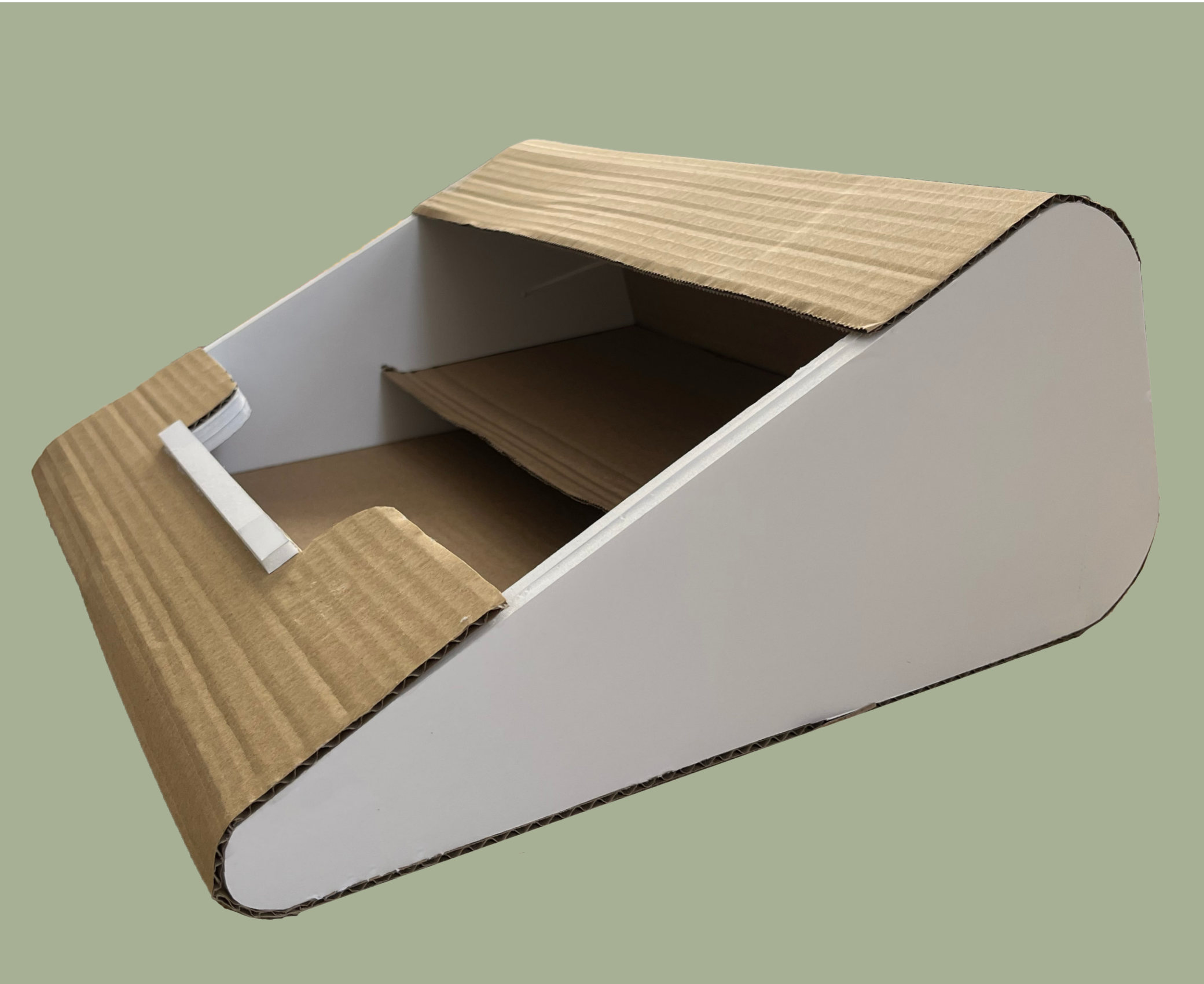 Card prototype with a deeper shelf